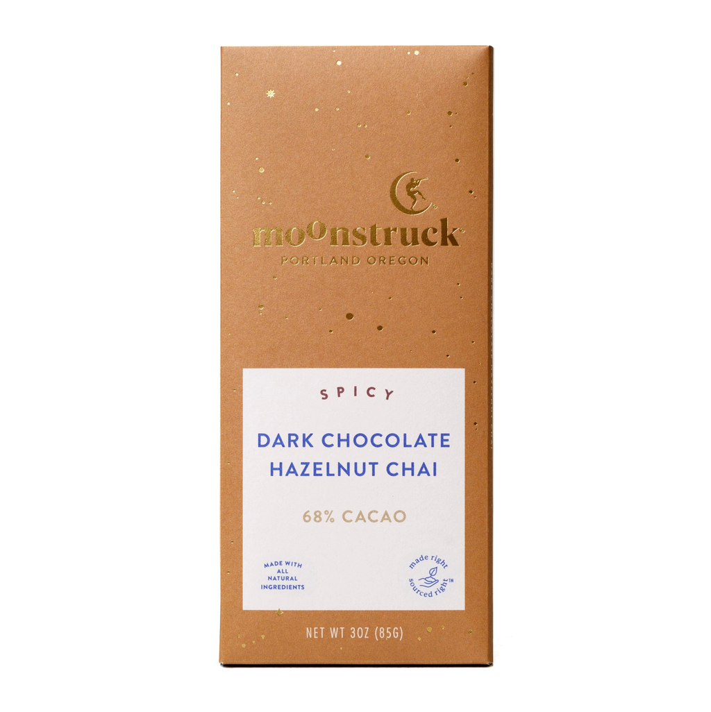 Moonstruck Chocolate / Spicy Dark Chocolate Hazelnut Chai