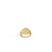 Mother of Pearl Gold Signet Ring