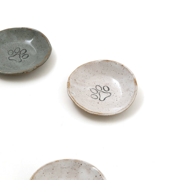 Ceramic Trinket Tray / Paw Print