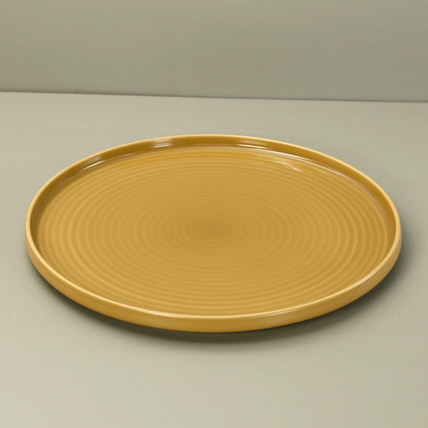 Essential Round Serving Platter / Mustard