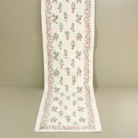 Block Print Runner / Petit Flower 13" x 60"