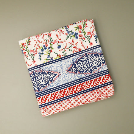 Royal Botanic Block Print Tablecloth