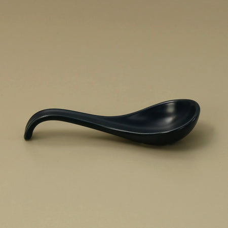 Ceramic Soup Spoon / Navy