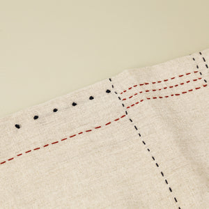 Linen Nestle Oatmeal Tablecloth
