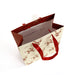 Designer Gift Bag / Newsprint Santas