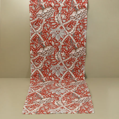 William Morris Linen Table Runners / Windrush Red