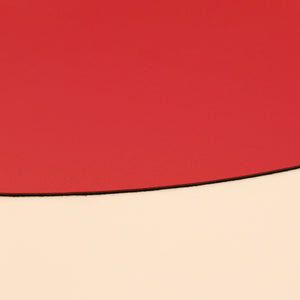 Novotela Shimmer Round Placemat / Red