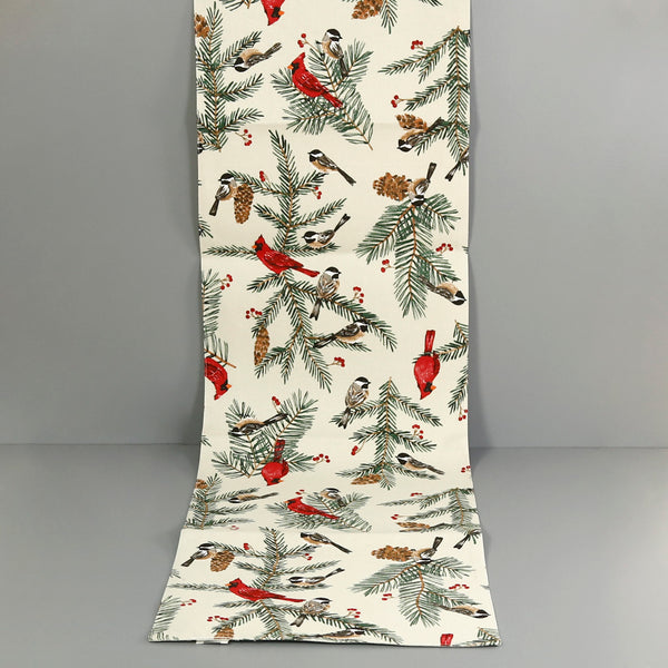Birds & Boughs Table Runner / 13" x 72"