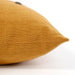 Solid Cotton Pillow / Ochre