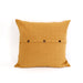 Solid Cotton Pillow / Ochre