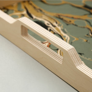 Birch Laminate Tray / Olio Sage