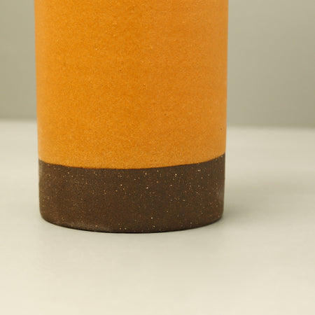 Rose Line Olive Oil Ceramic Bottle / Peach