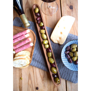 Acacia Wood Olive Boat