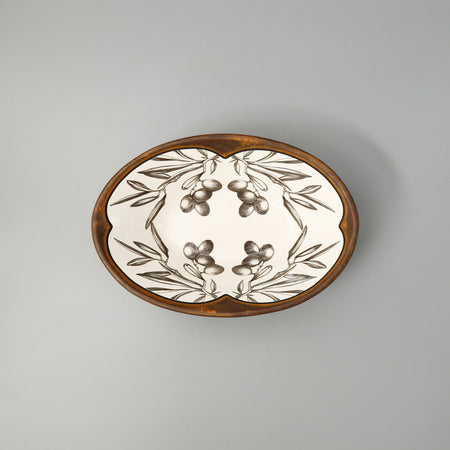 Laura Zindel Large Serving Dish / Olives