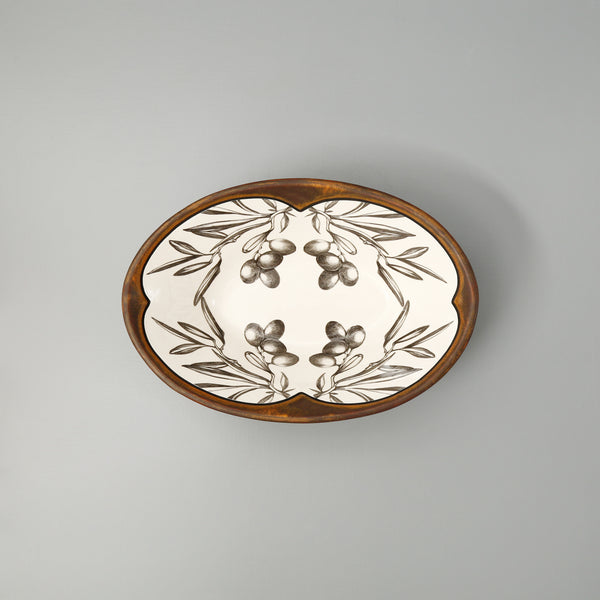 Laura Zindel Large Serving Dish / Olives