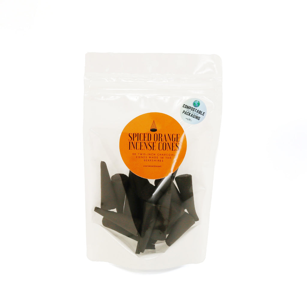 Essential Oil Incense Cones / Spiced Orange 20pcs