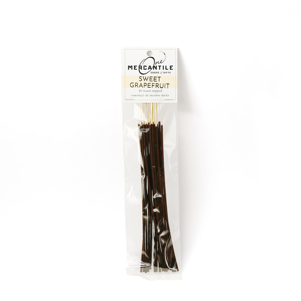 Essential Oil Incense Sticks 11" / Sweet Grapefruit