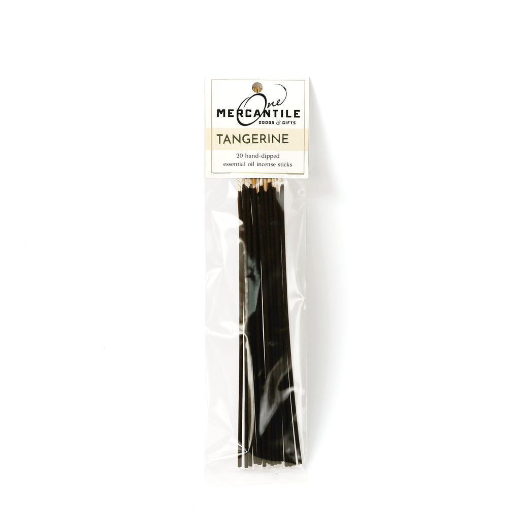Essential Oil Incense Sticks 11" / Tangerine