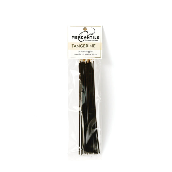 Essential Oil Incense Sticks 11" / Tangerine