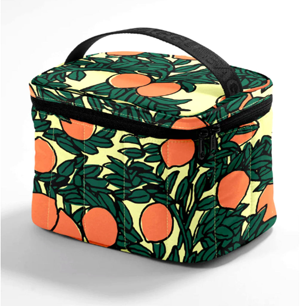 Baggu Puffy Lunch Bag / Orange Tree Yellow