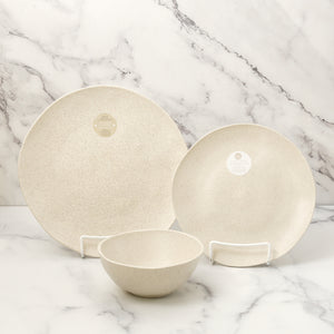 Organic Wheat Straw Side & Salad Plate / Natural