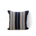 Outdoor Square Pillow / French Striped Navy