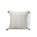 Outdoor Square Pillow / Gray Stripe