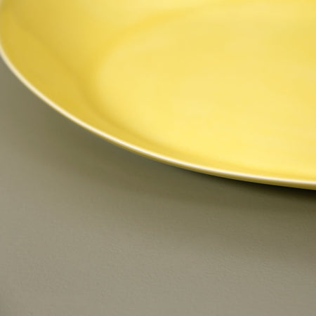 Davistudio Large Oval Platter / Lemon