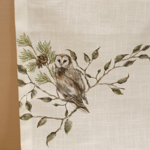 Owls Table Runner / 15" x 72"