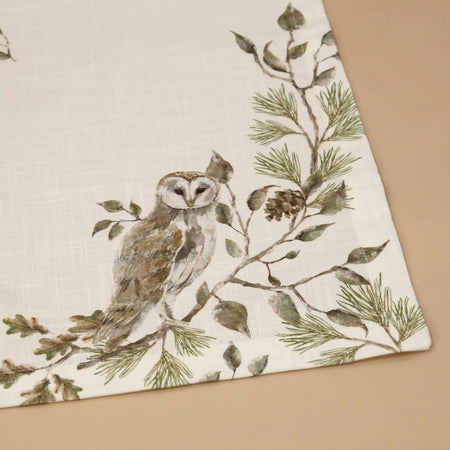 Owls Table Runner / 15" x 72"