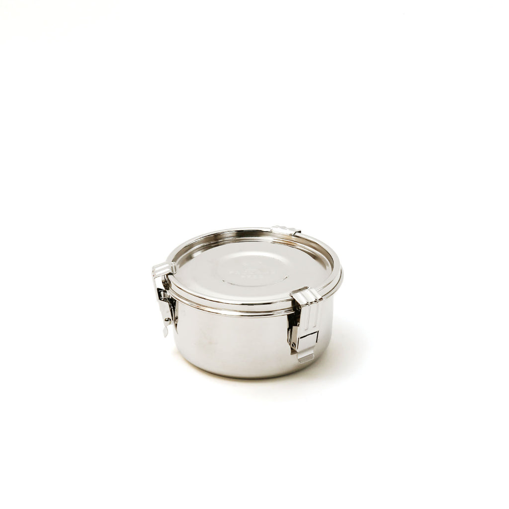 Package Free Stainless Steel Airtight Container / 10cm