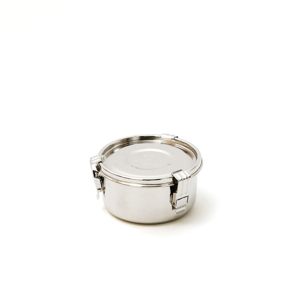 Package Free Stainless Steel Airtight Container / 10cm