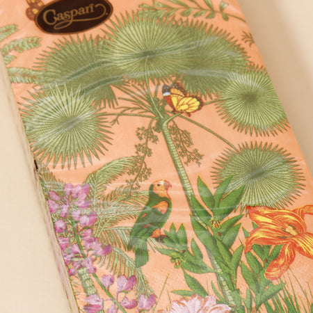 Caspari Paper Guest Napkins / Paradise Garden Melon