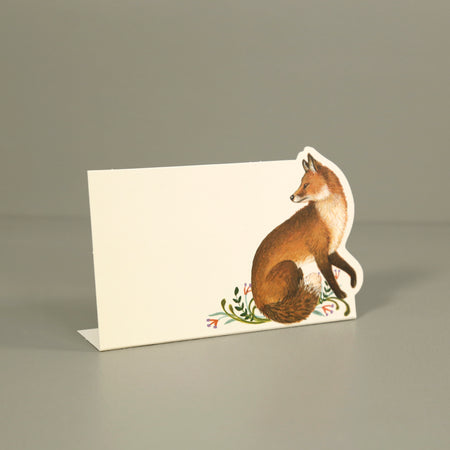 Hester & Cook Paper Place Cards / Fanciful Fox