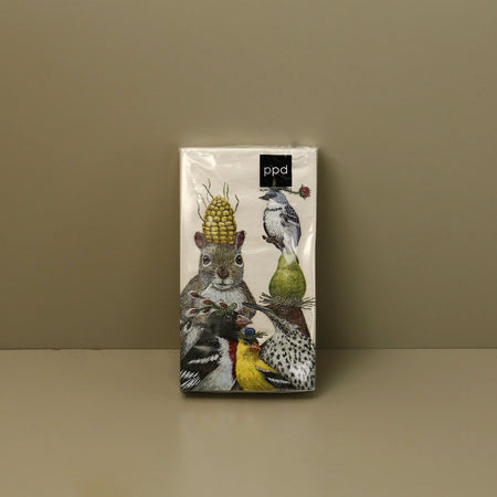 Vicki Sawyer Paper Guest Towel Napkins / Party Under the Feeder