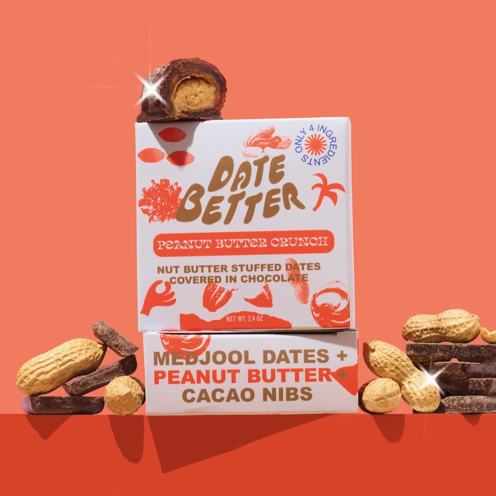 Date Better Stuffed Dates / Peanut Butter Crunch