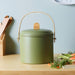 Pebbly Compost Bin / Olive
