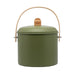 Pebbly Compost Bin / Olive