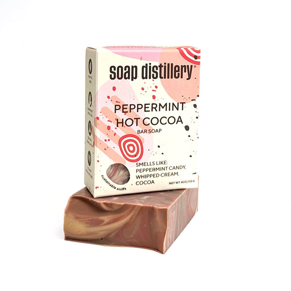 Soap Distillery Bar Soap / Peppermint Hot Cocoa (Limited)