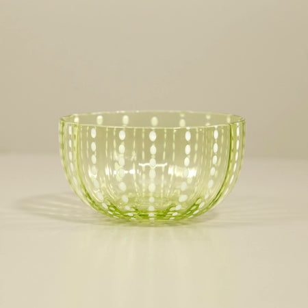 Perle Small Bowl / Apple Green