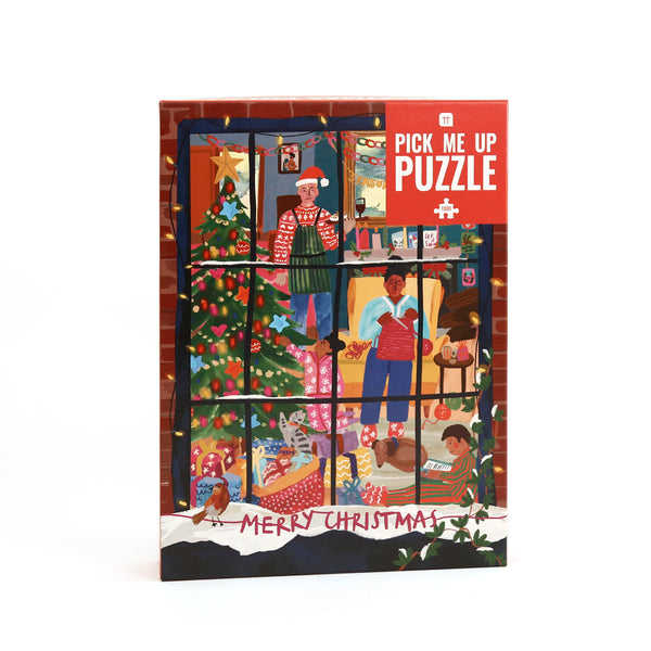 Christmas Window Scene Puzzle