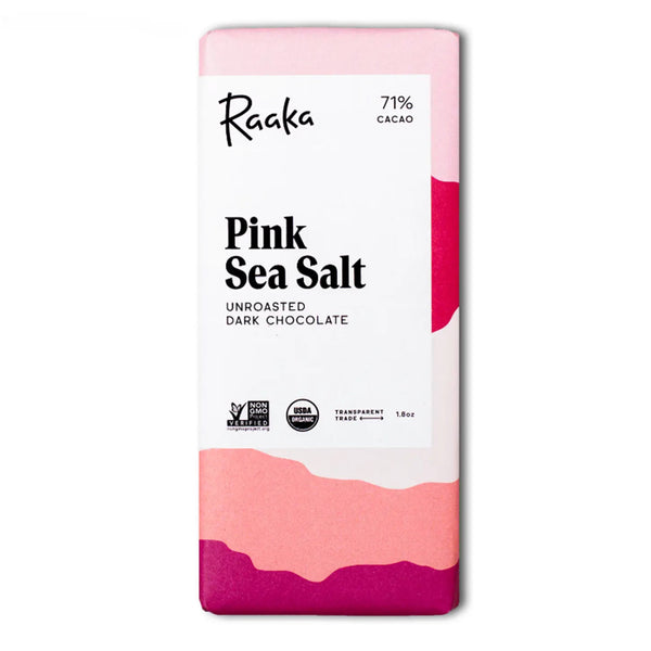 Raaka Chocolate Bar / Pink Sea Salt