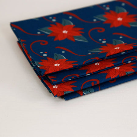New Wing Studio Everyday Napkins / Poinsettia Party