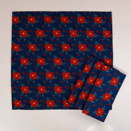 New Wing Studio Everyday Napkins / Poinsettia Party