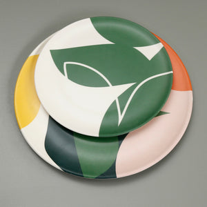 Bamboo Dinner Plate / Flora