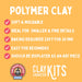 Lucky The Llama DIY Polymer Clay Kit | Arts & Craft Kit