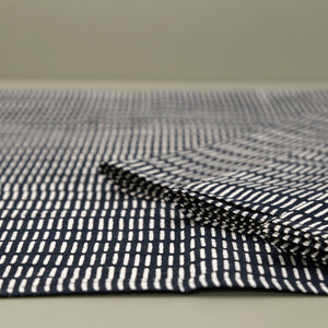 Block Print 4pc Napkin Set / Pontis Navy