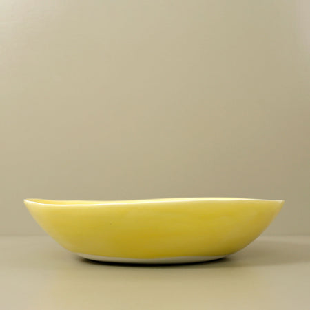 Davistudio Small Low Serving Bowl / Lemon