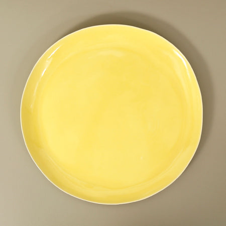 Davistudio Round Serving Platter / Lemon