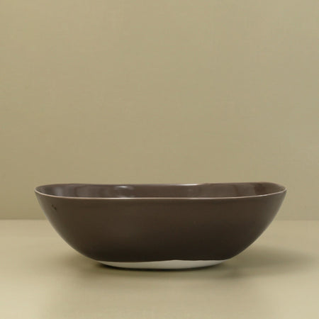 Davistudio Veggie Serving Bowl / Charcoal